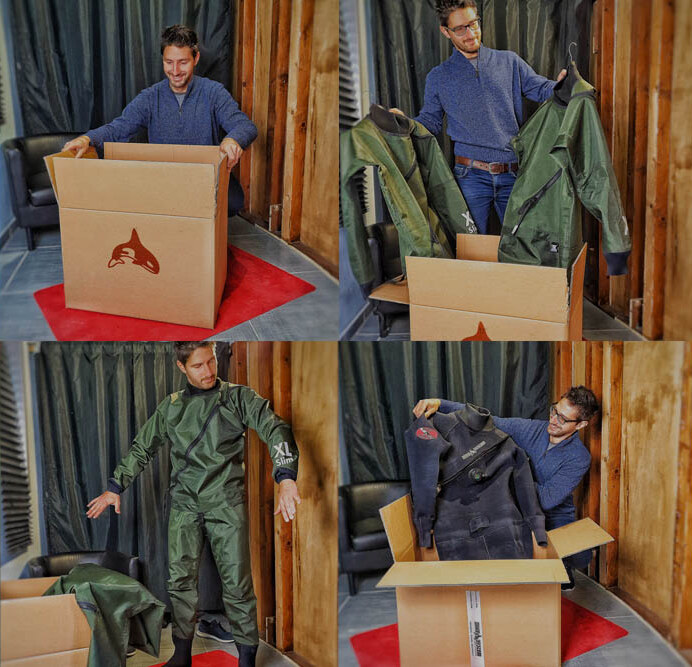 Le tre taglie del servizio Dummy Box provate a casa